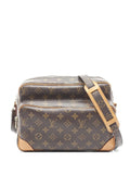 Louis Vuitton Pre Owned 2006 Nile Monogram Canvas Shoulder Bag — Same as shown — Size One Size — Front View