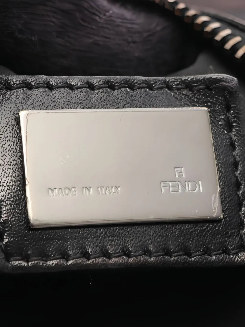 Fendi Pre Owned 2000S Zucchino Oyster Shoulder Bag — Same as shown — Size One Size — Detail View