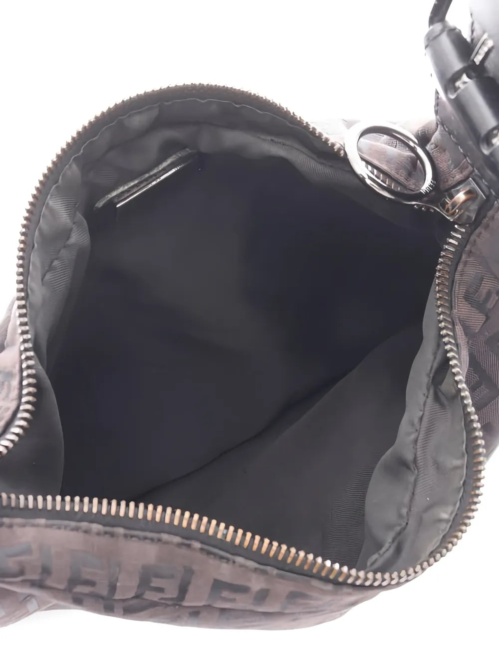 Fendi Pre Owned 2000S Zucchino Oyster Shoulder Bag — Same as shown — Size One Size — Back View
