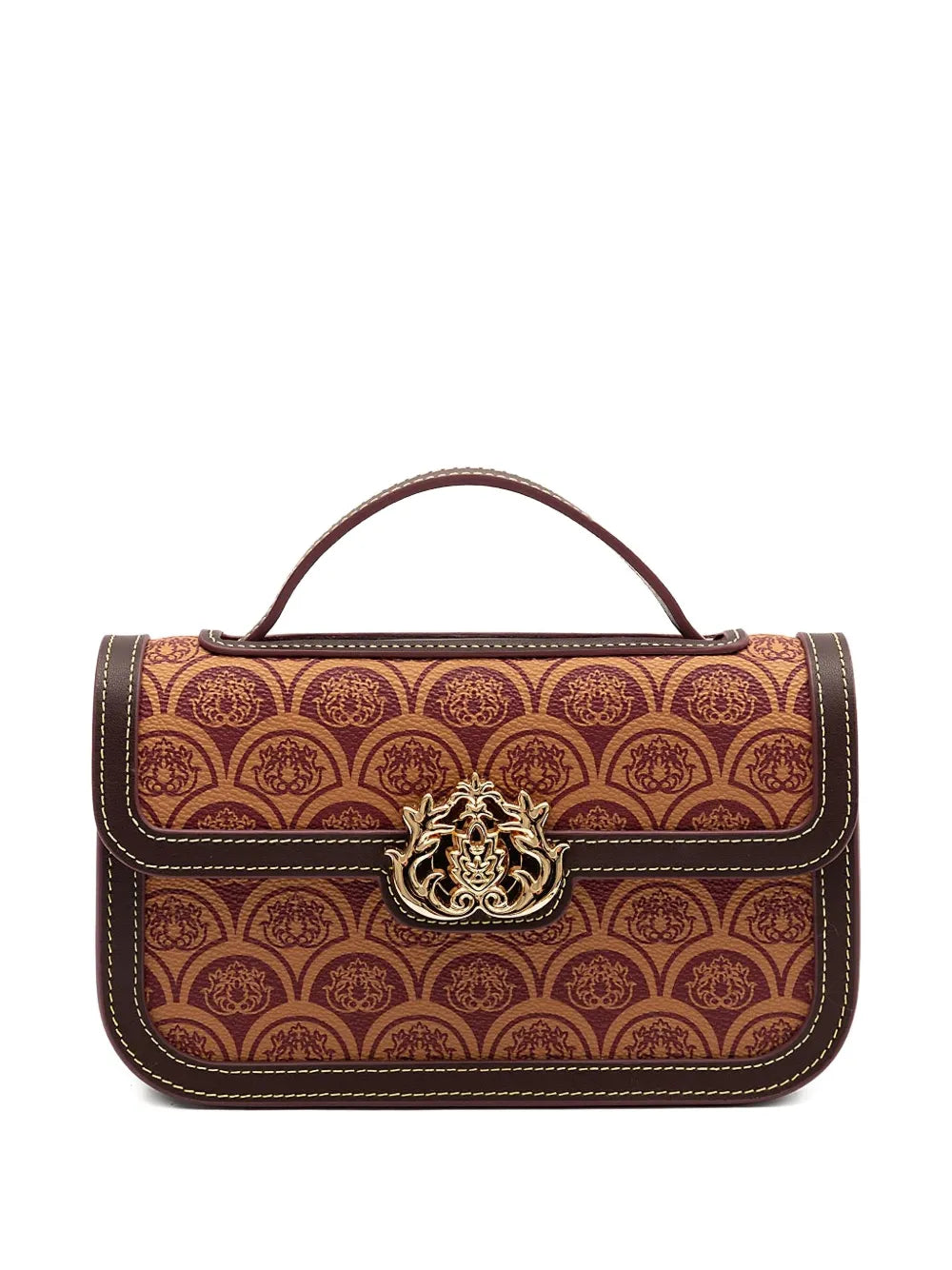 Isla Sirena Canvas Shoulder Bag — Same as shown — Size One Size — Front View