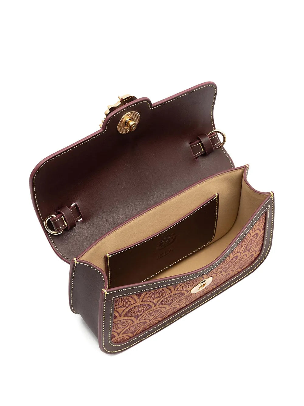 Isla Sirena Canvas Shoulder Bag — Same as shown — Size One Size — Top View