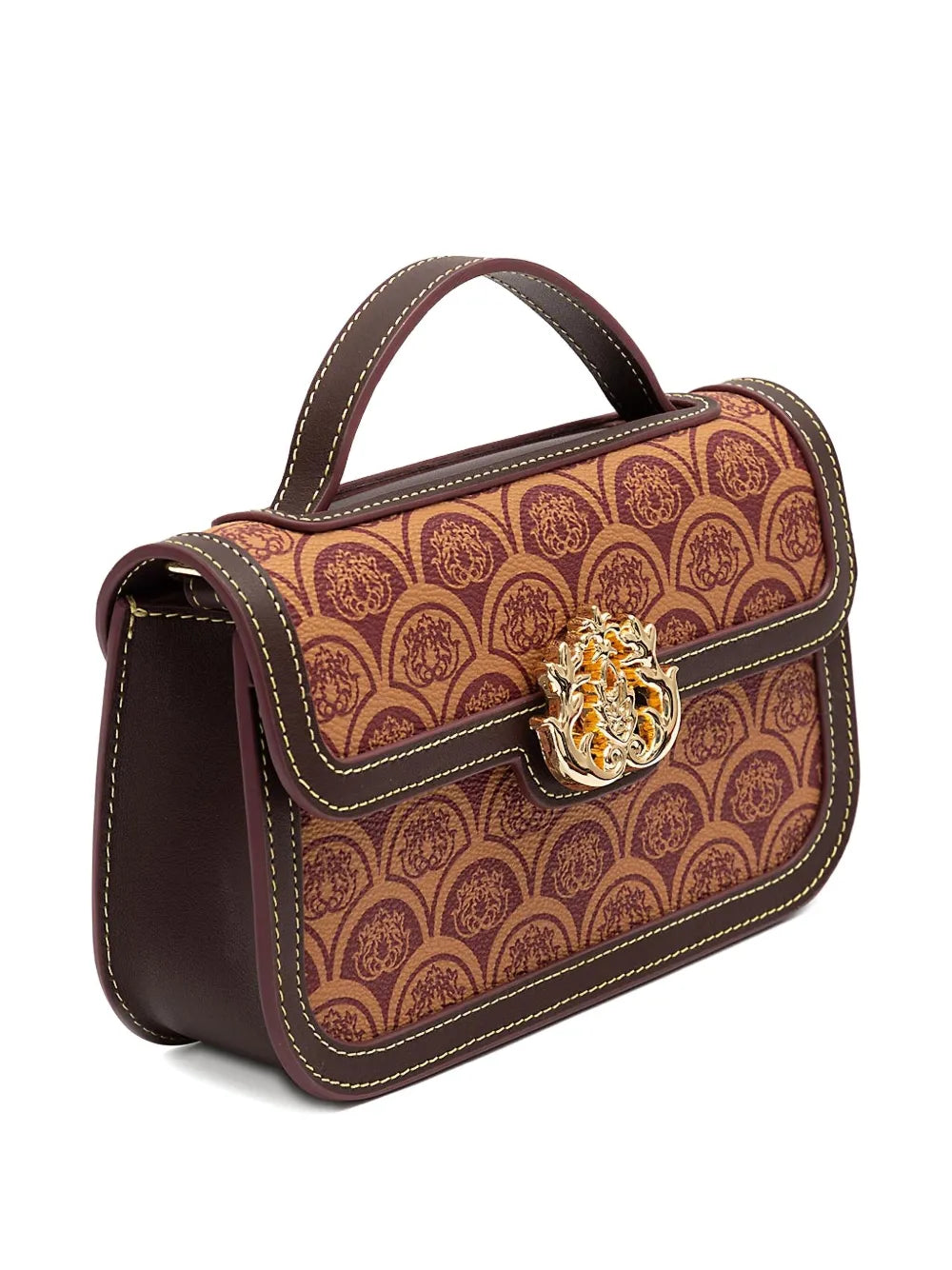 Isla Sirena Canvas Shoulder Bag — Same as shown — Size One Size — Back View