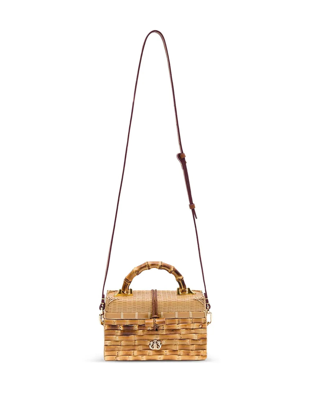 Isla Eleonora Rattan Shoulder Bag — Same as shown — Size One Size — Detail View