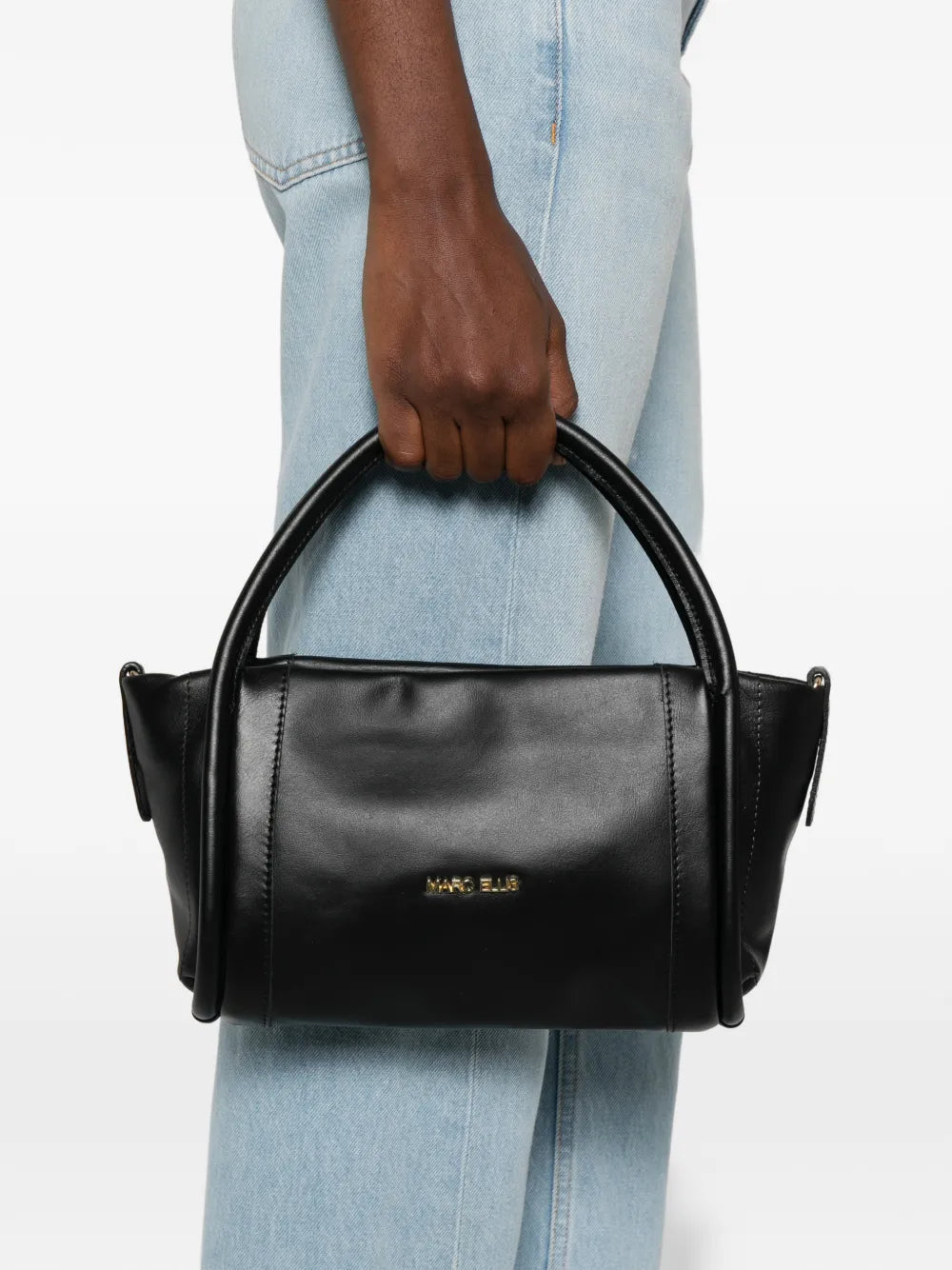 Marc Ellis Logo Plaque Tote Bag — Same as shown — Size One Size — Side View