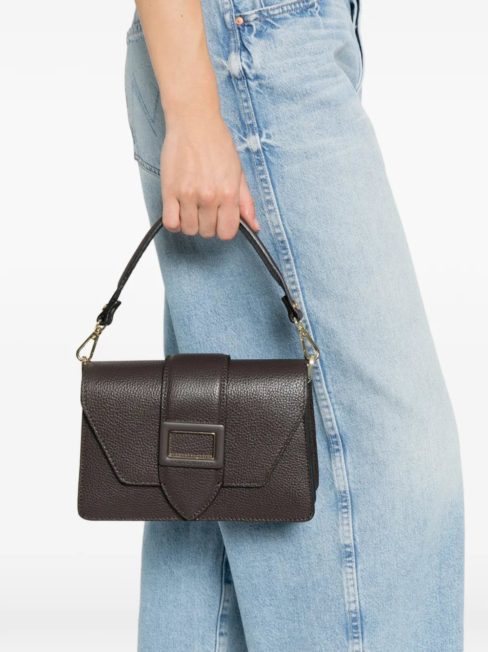 Marc Ellis Kourtney Buckle Detail Shoulder Bag — Same as shown — Size One Size — Side View