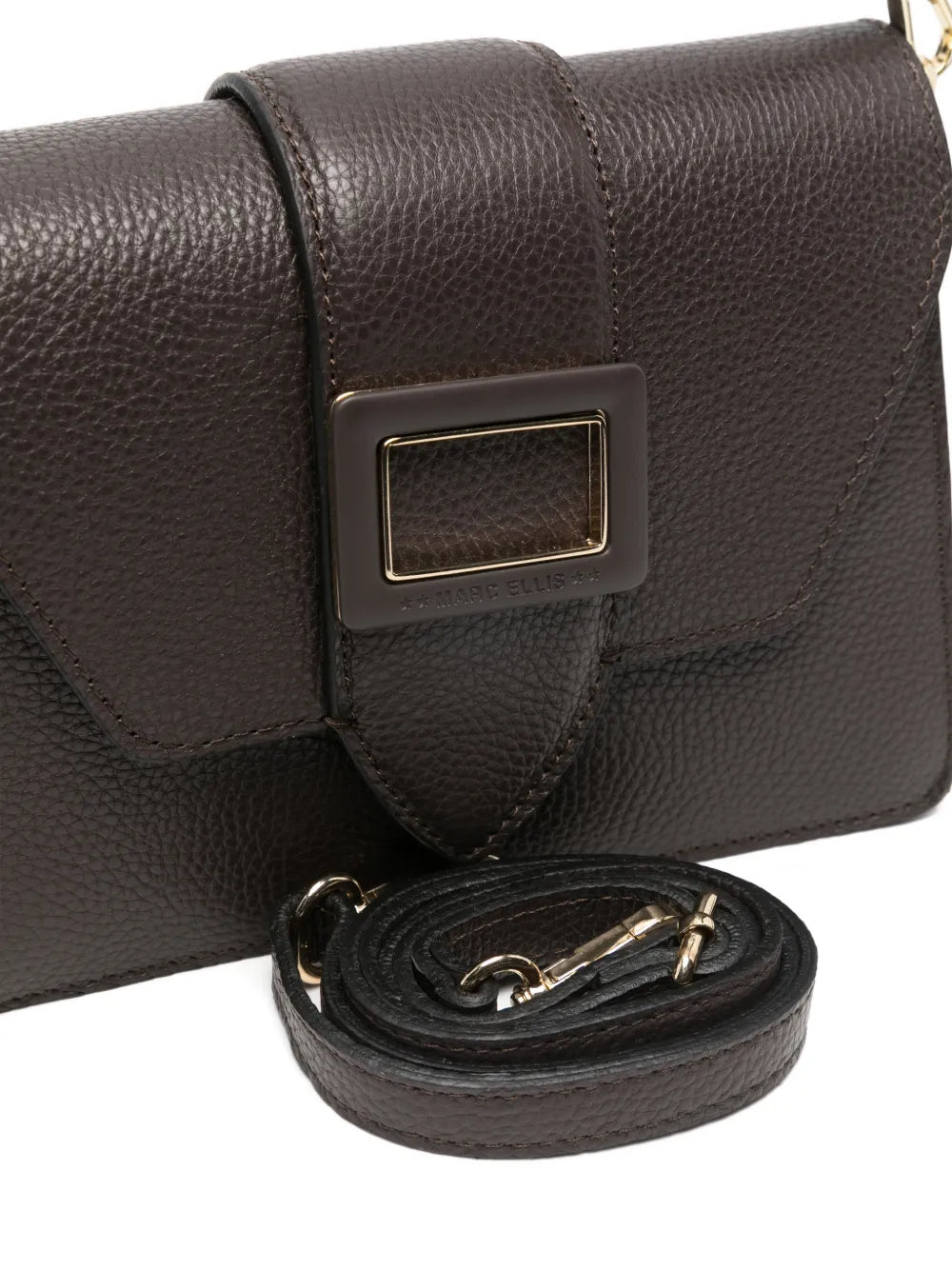 Marc Ellis Kourtney Buckle Detail Shoulder Bag — Same as shown — Size One Size — Top View