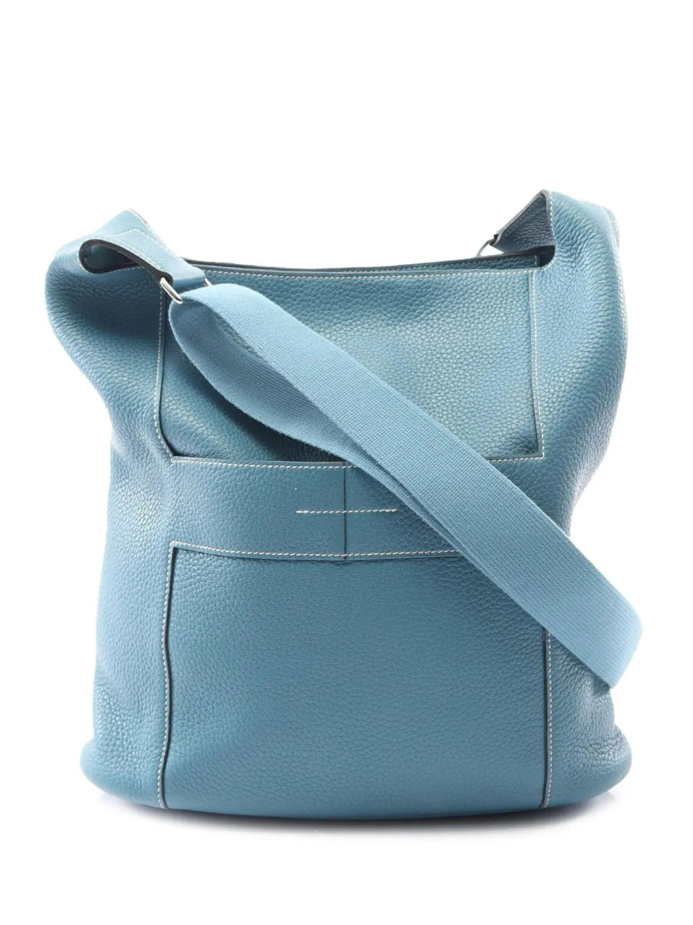 Hermes Pre Owned 2011 Taurillon Clemence Good News Gm Shoulder Bag — Same as shown — Size One Size — Front View
