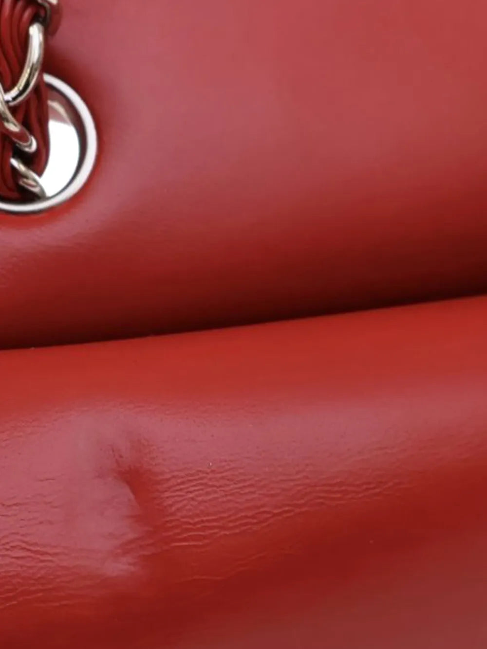 Chanel Pre Owned 2009 2010 Medium Classic Patent Double Flap Shoulder Bag — Same as shown — Size One Size — Side View