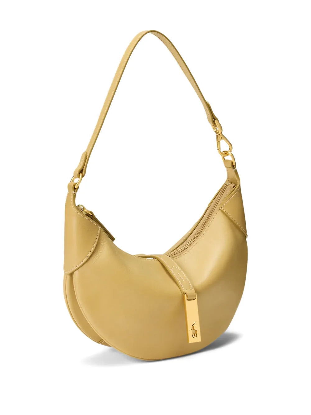 Polo Ralph Lauren Polo Id Leather Shoulder Bag — Same as shown — Size One Size — Back View