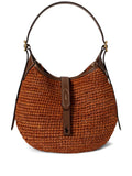 Polo Ralph Lauren Raffia Shoulder Bag — Same as shown — Size One Size — Front View
