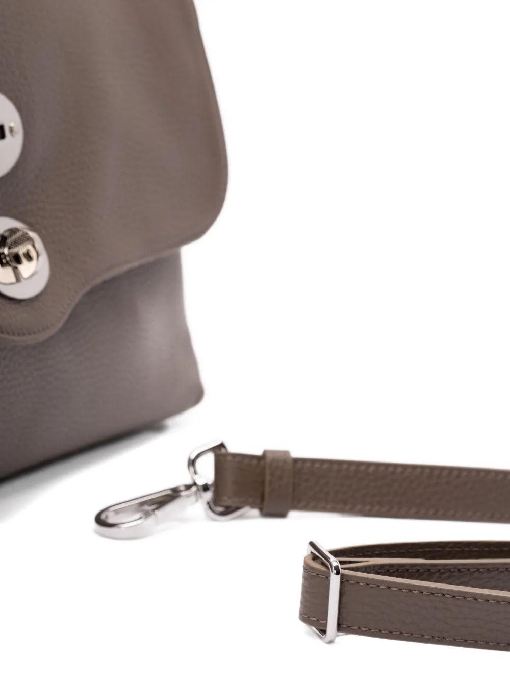 Zanellato Medium Postina Studded Turn Lock Tote Bag — Same as shown — Size One Size — Top View