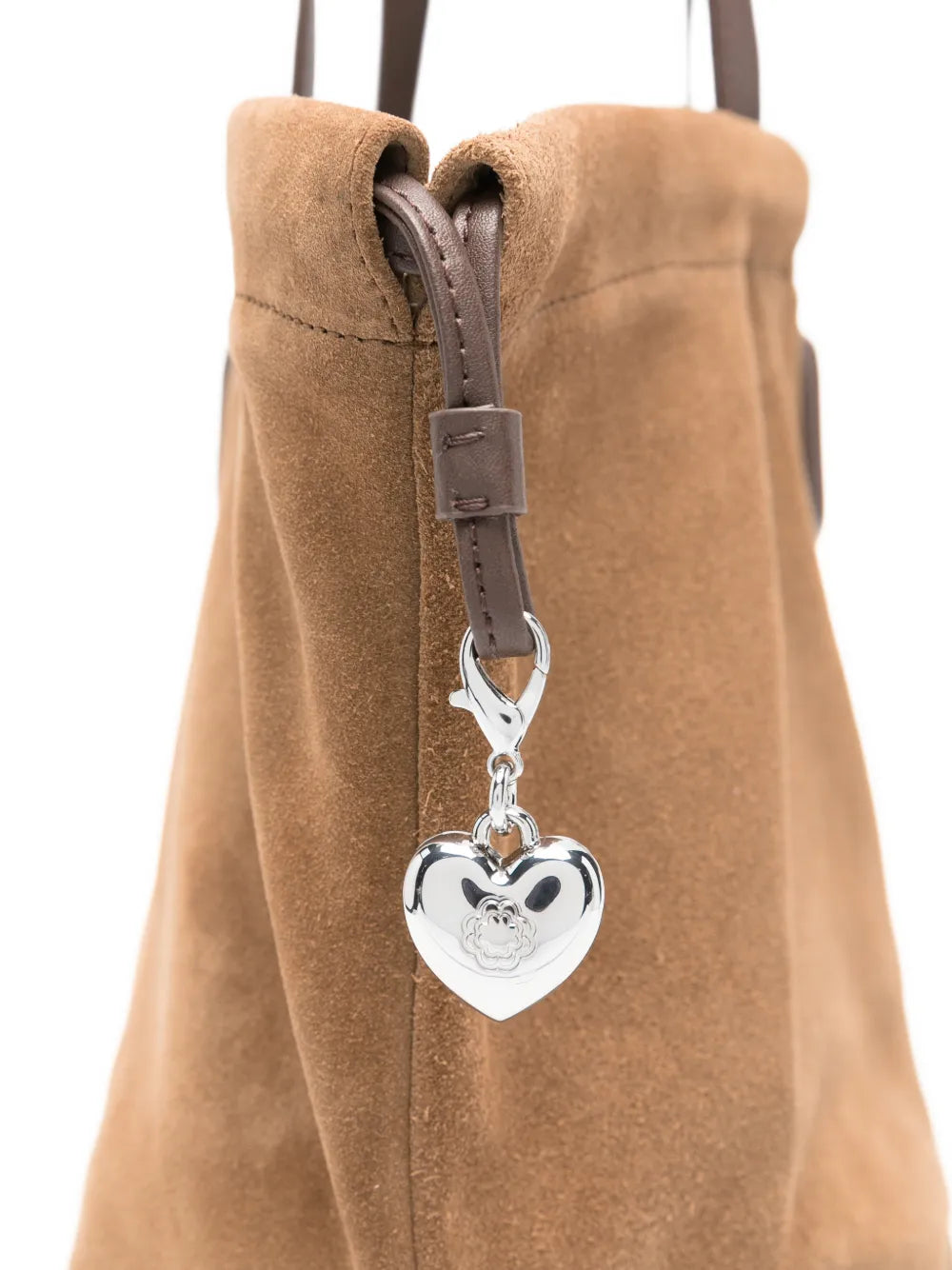 Maje Heart Charm Shoulder Bag — Same as shown — Size One Size — Top View