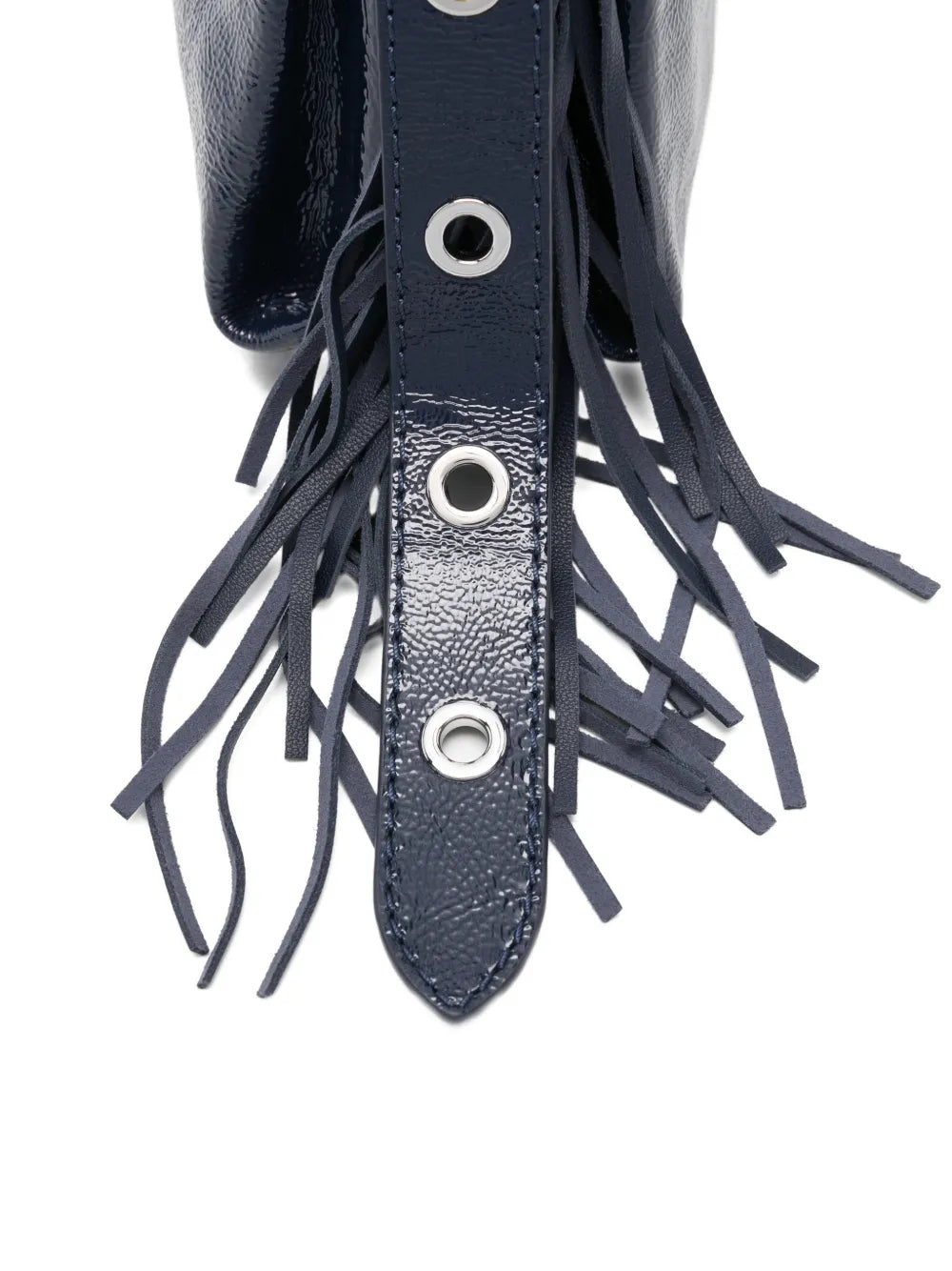 Maje Miss M Fringe Embellished Bag — Same as shown — Size One Size — Top View
