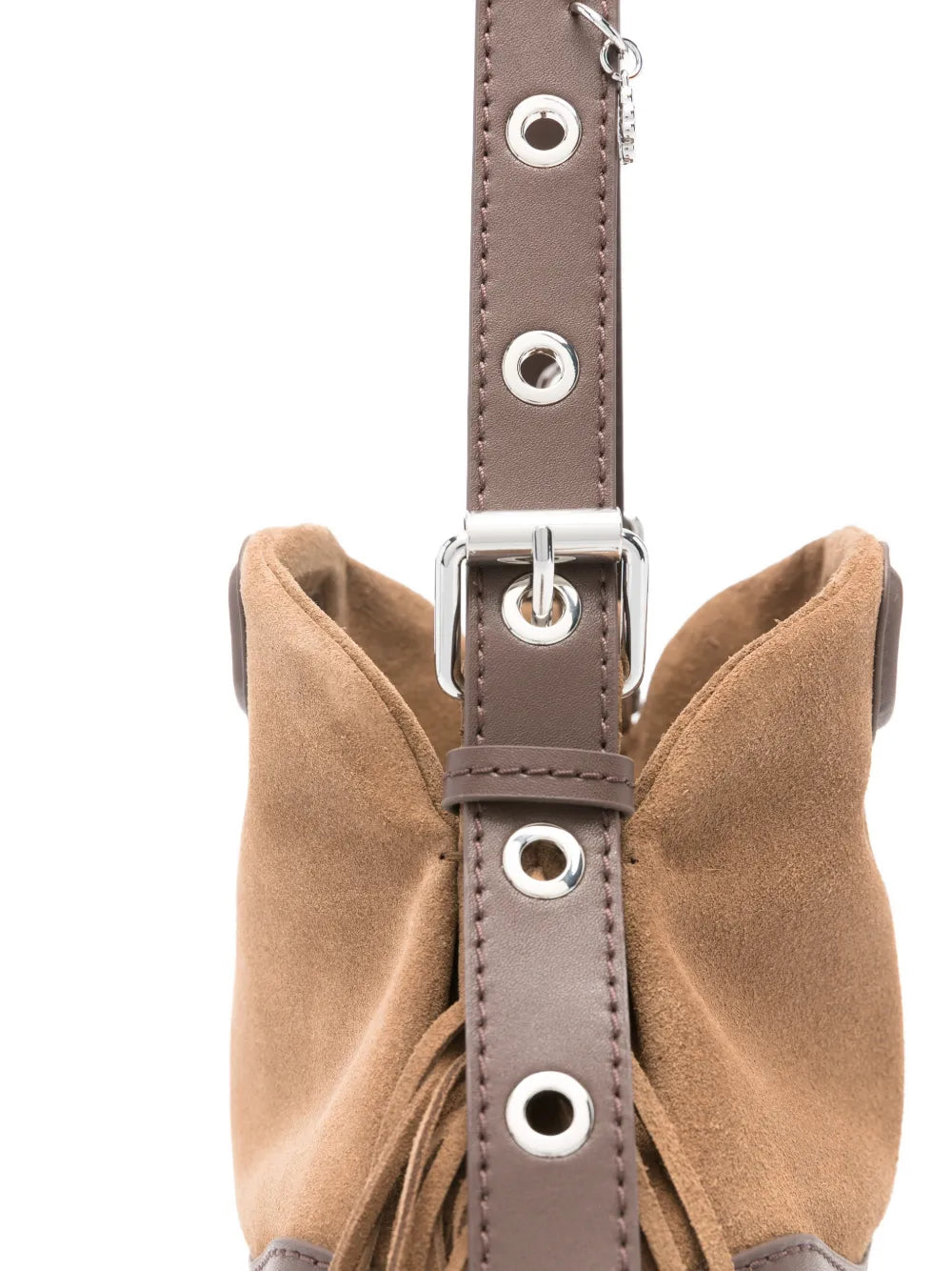 Maje Miss M Fringed Strap Shoulder Bag — Same as shown — Size One Size — Top View