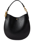 Polo Ralph Lauren Leather Pony Plaque Shoulder Bag — Same as shown — Size One Size — Front View