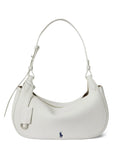 Polo Ralph Lauren Pony Leather Shoulder Bag — Same as shown — Size One Size — Front View