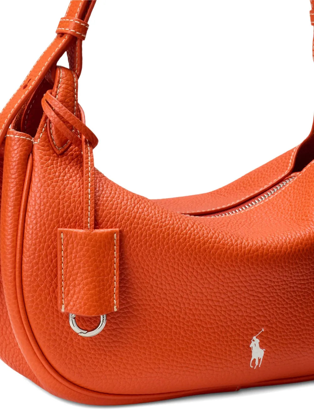 Polo Ralph Lauren Polo Play Leather Shoulder Bag — Same as shown — Size One Size — Detail View