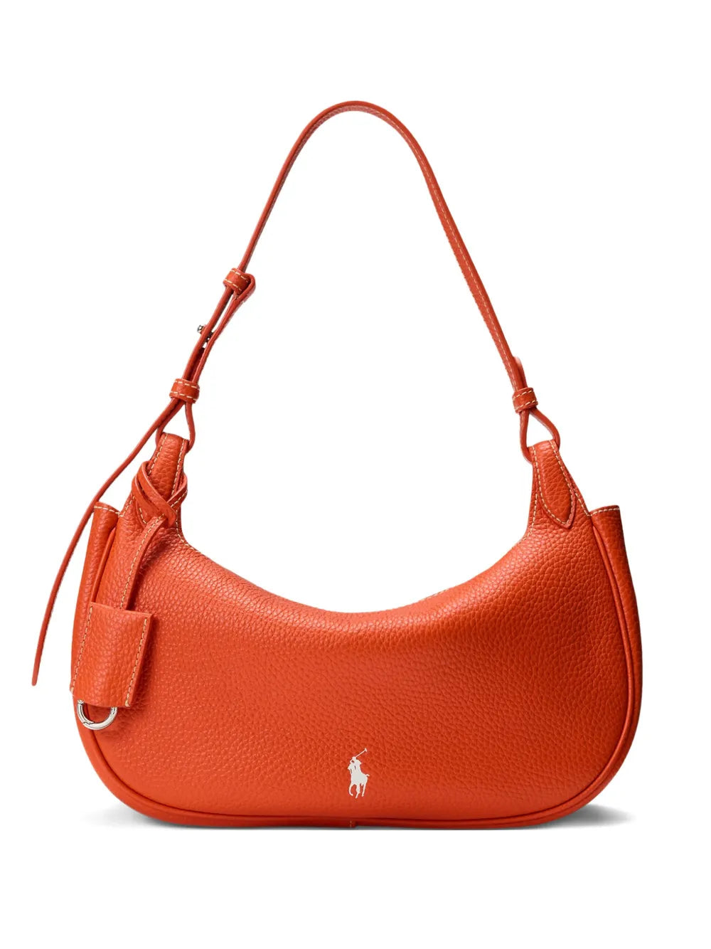 Polo Ralph Lauren Polo Play Leather Shoulder Bag — Same as shown — Size One Size — Front View