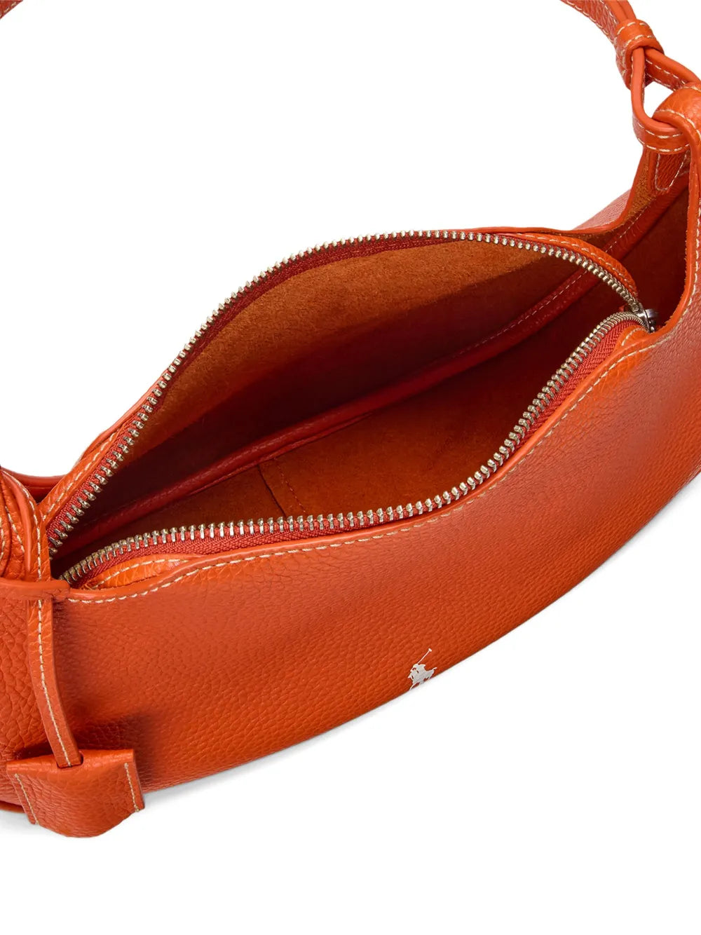 Polo Ralph Lauren Polo Play Leather Shoulder Bag — Same as shown — Size One Size — Top View