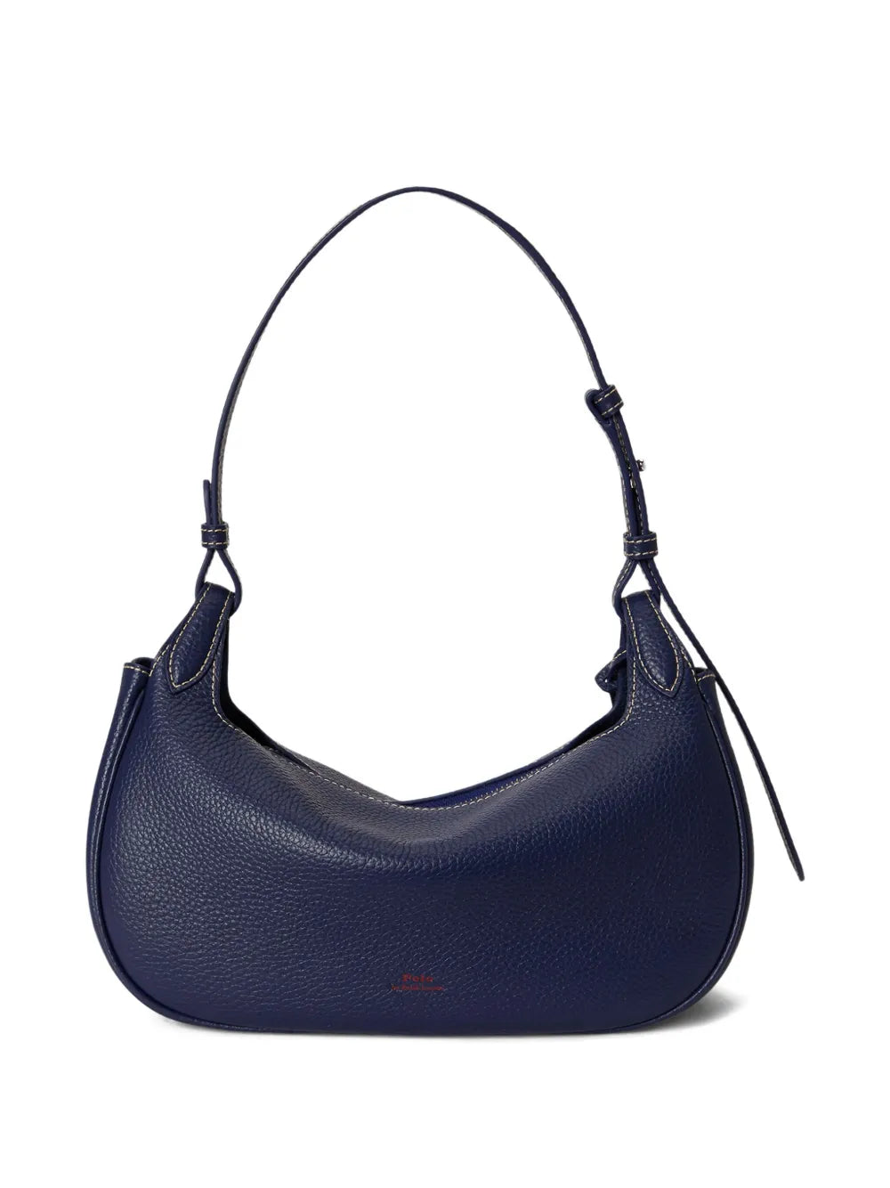 Polo Ralph Lauren Ebbled Pony Leather Shoulder Bag — Same as shown — Size One Size — Side View