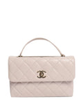 Chanel Pre Owned Trendy Cc Flap Quilted Tote Bag — Same as shown — Size One Size — Front View