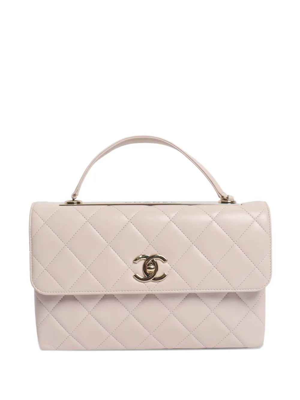 Chanel Pre Owned Trendy Cc Flap Quilted Tote Bag — Same as shown — Size One Size — Front View
