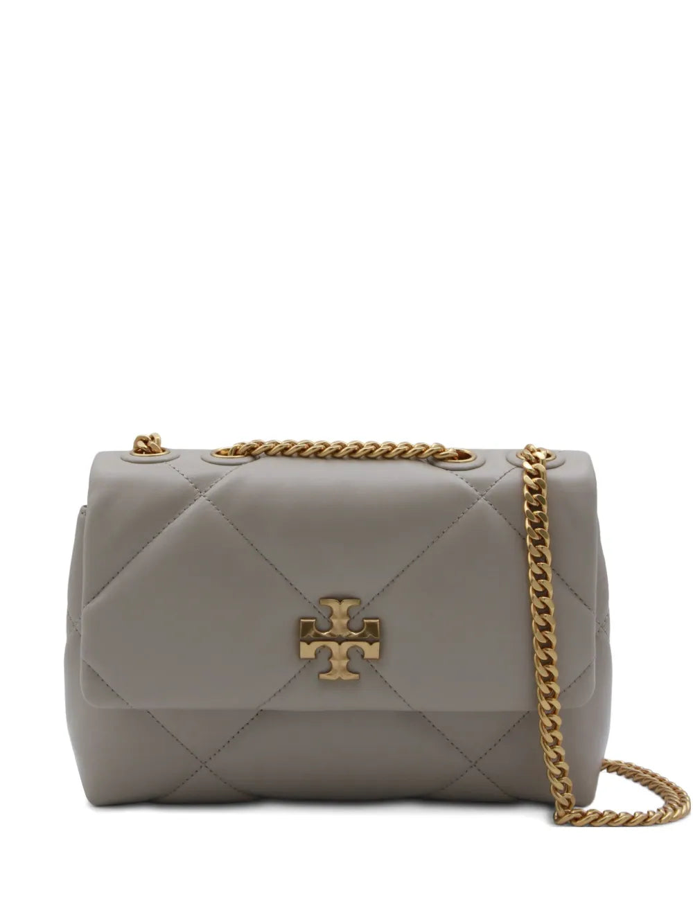 Tory Burch Quilted Chain Leather Shoulder Bag — Same as shown — Size One Size — Front View