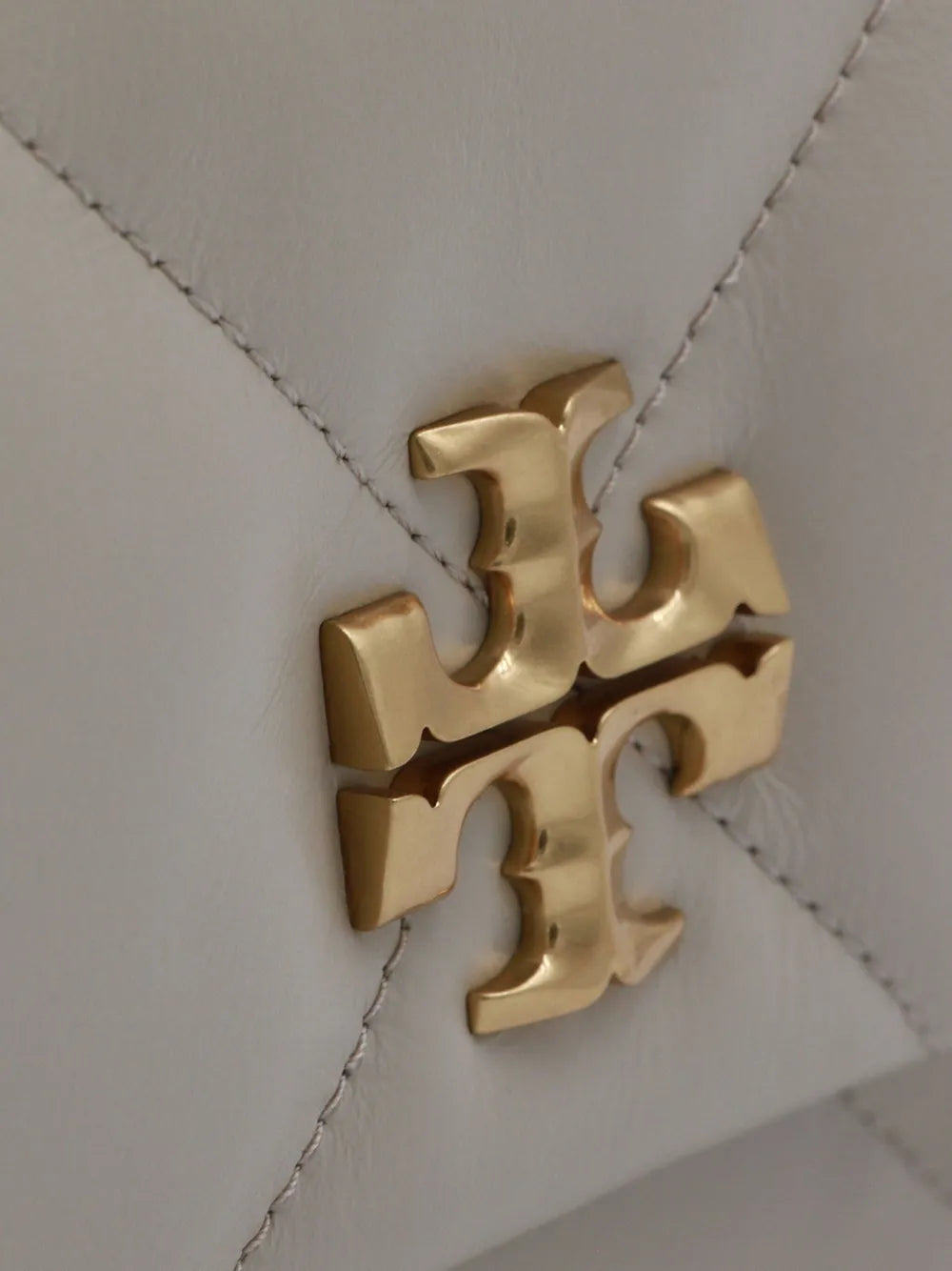 Tory Burch Quilted Chain Leather Shoulder Bag — Same as shown — Size One Size — Back View