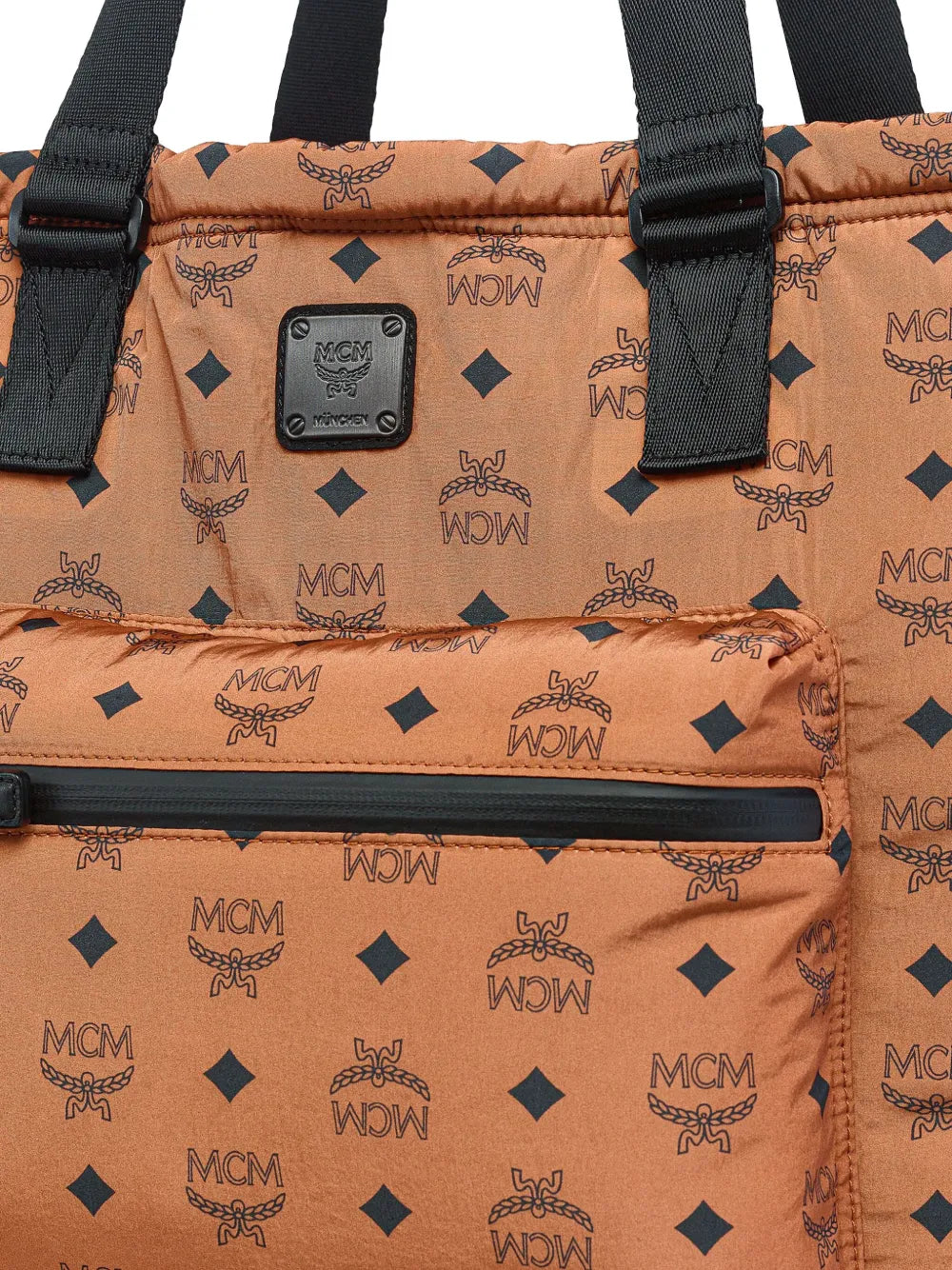Mcm Aren Visetos Packable Shoulder Bag — Same as shown — Size One Size — Top View