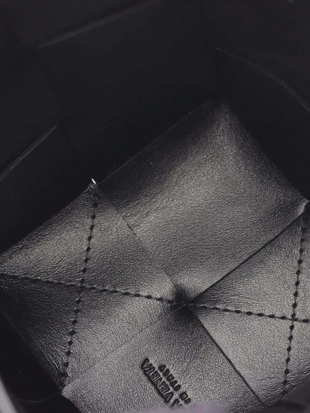 Bottega Veneta Pre Owned 2012 2025 Mini Nappa Intrecciato Cassette Bucket Shoulder Bag — Same as shown — Size One Size — Top View