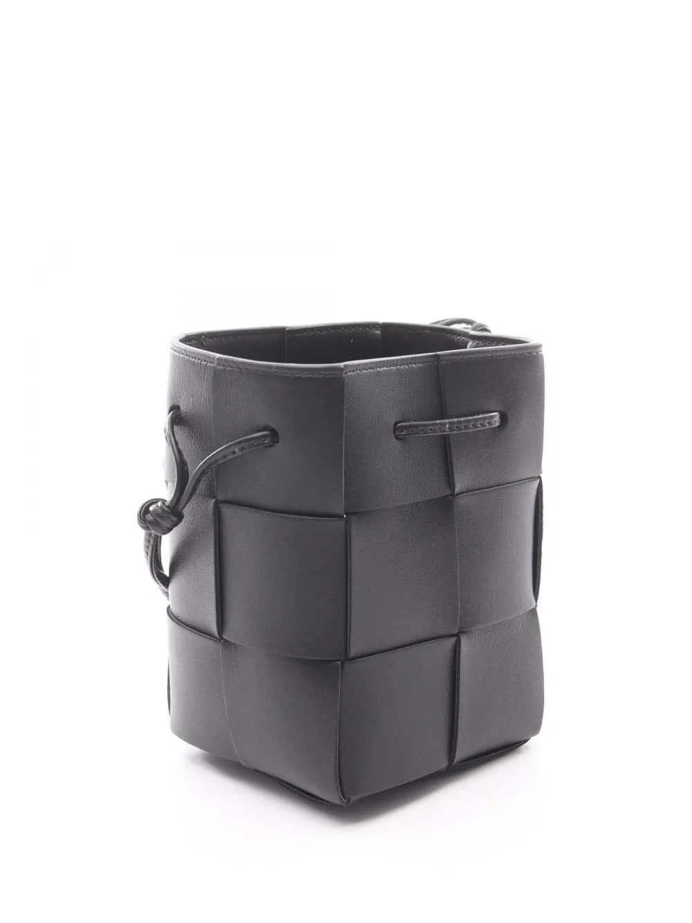 Bottega Veneta Pre Owned 2012 2025 Mini Nappa Intrecciato Cassette Bucket Shoulder Bag — Same as shown — Size One Size — Back View