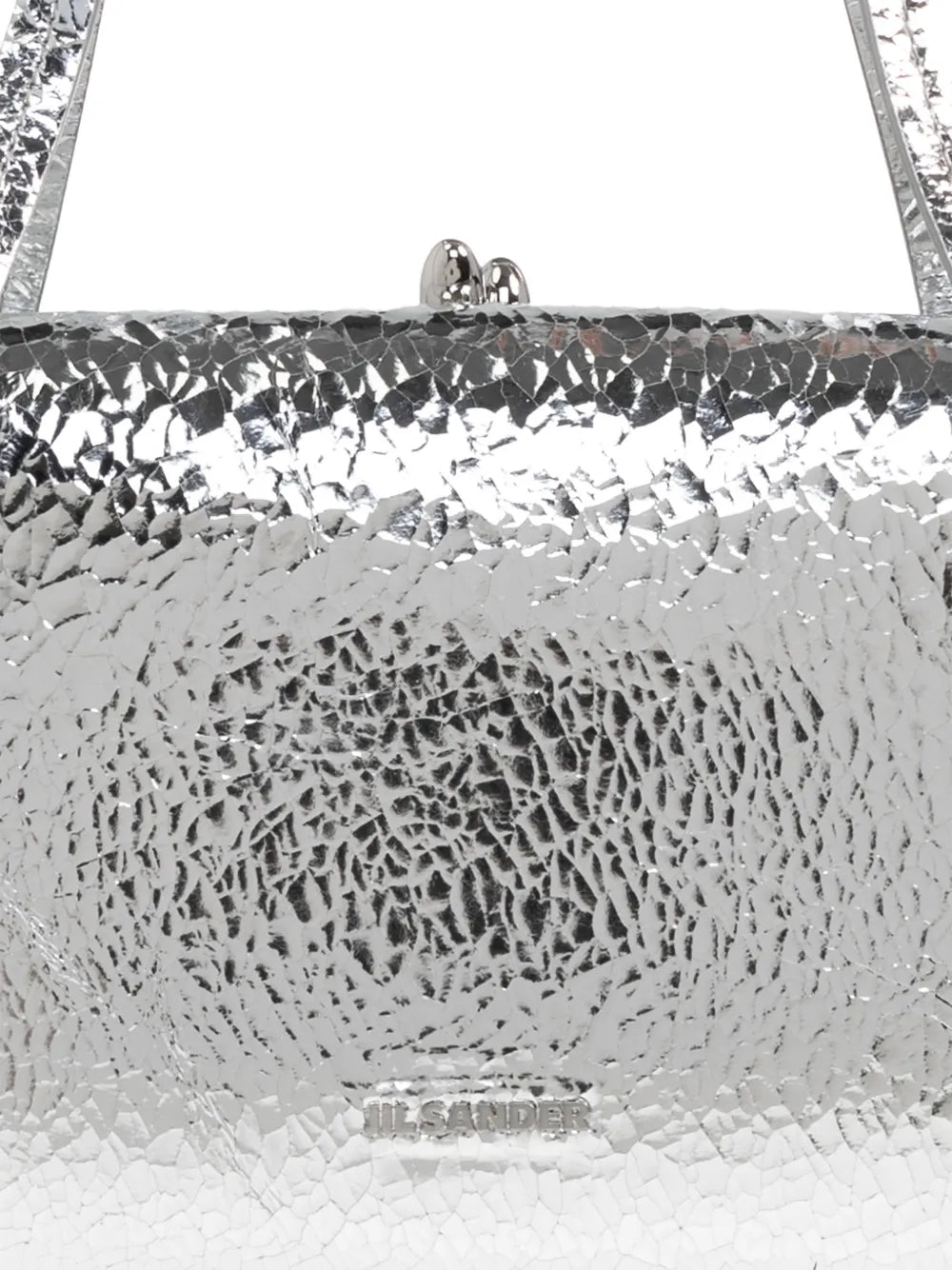 Jil Sander Textured Leather Shoulder Bag — Same as shown — Size One Size — Top View