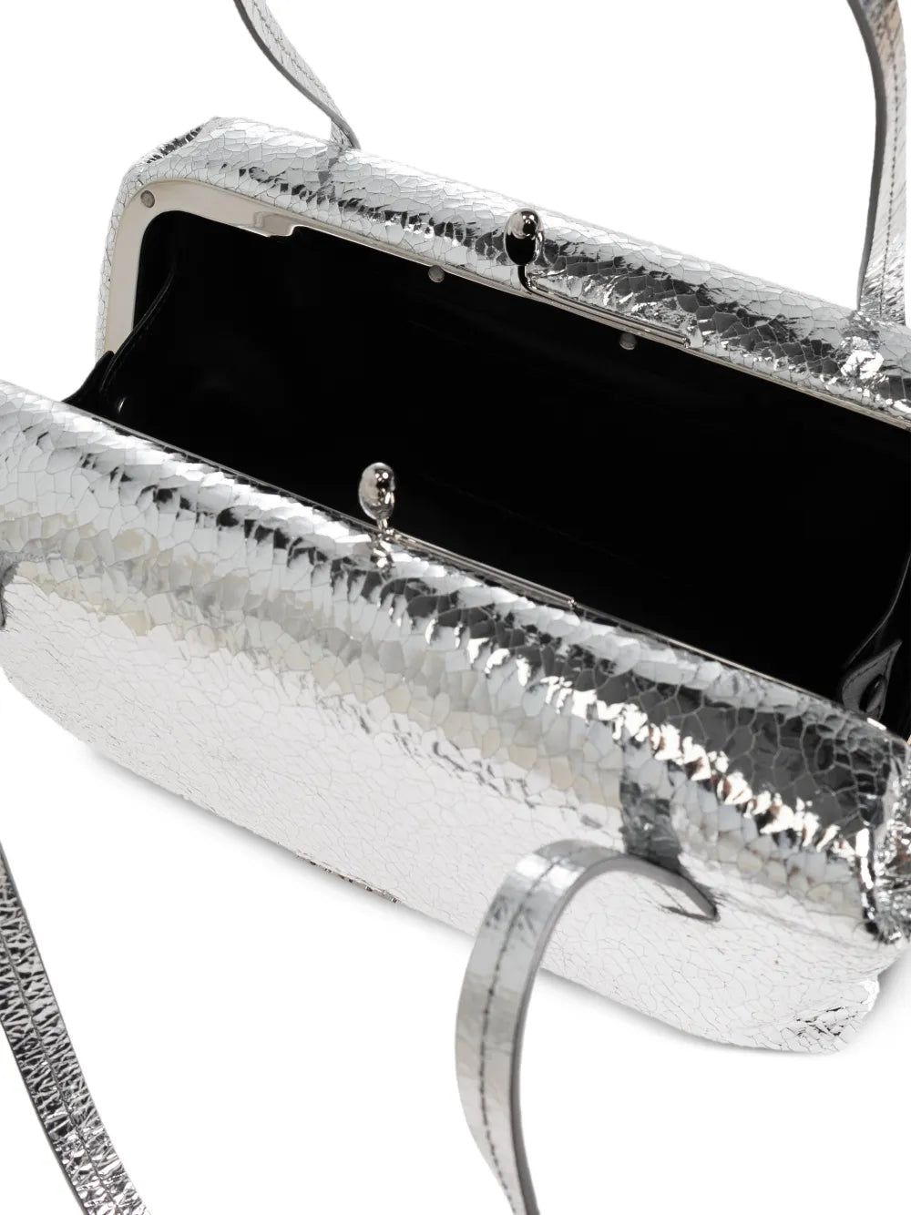 Jil Sander Textured Leather Shoulder Bag — Same as shown — Size One Size — Detail View