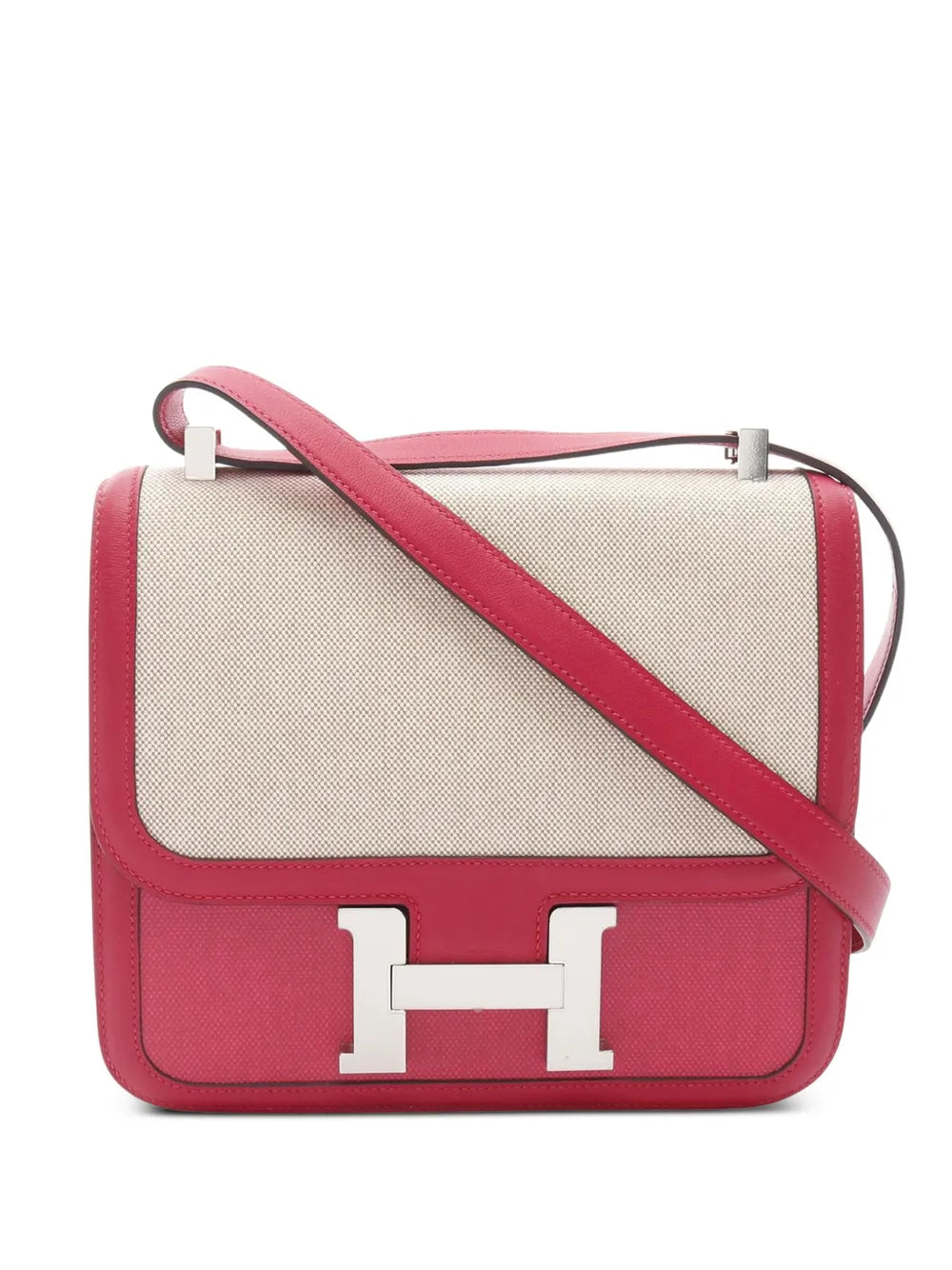 Hermes Pre Owned 2021 Toile H Berline Swift Constance Iii 24 Shoulder Bag — Same as shown — Size One Size — Front View