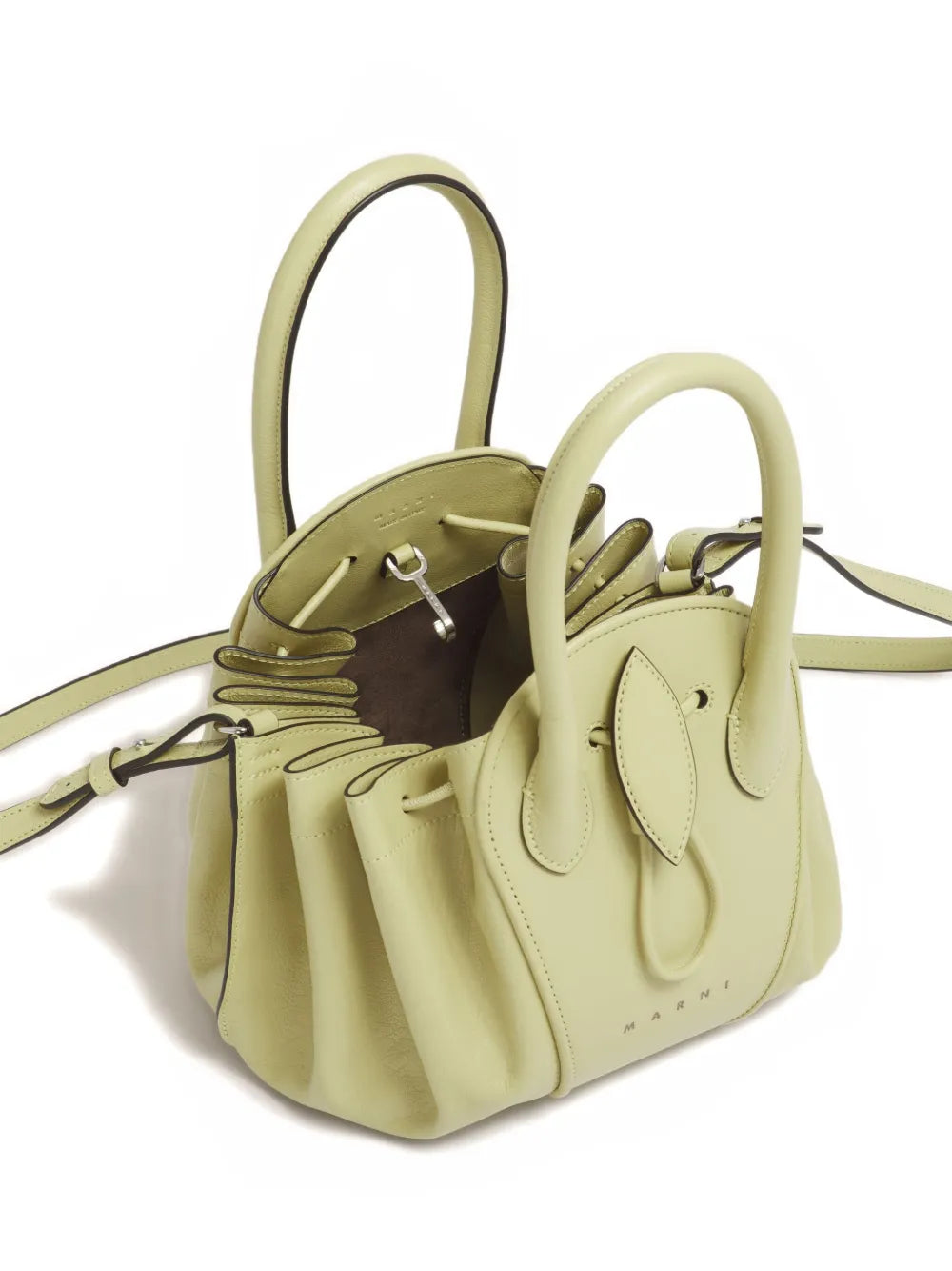 Marni Tubular Handle Tulipea Shoulder Bag — Same as shown — Size One Size — Top View