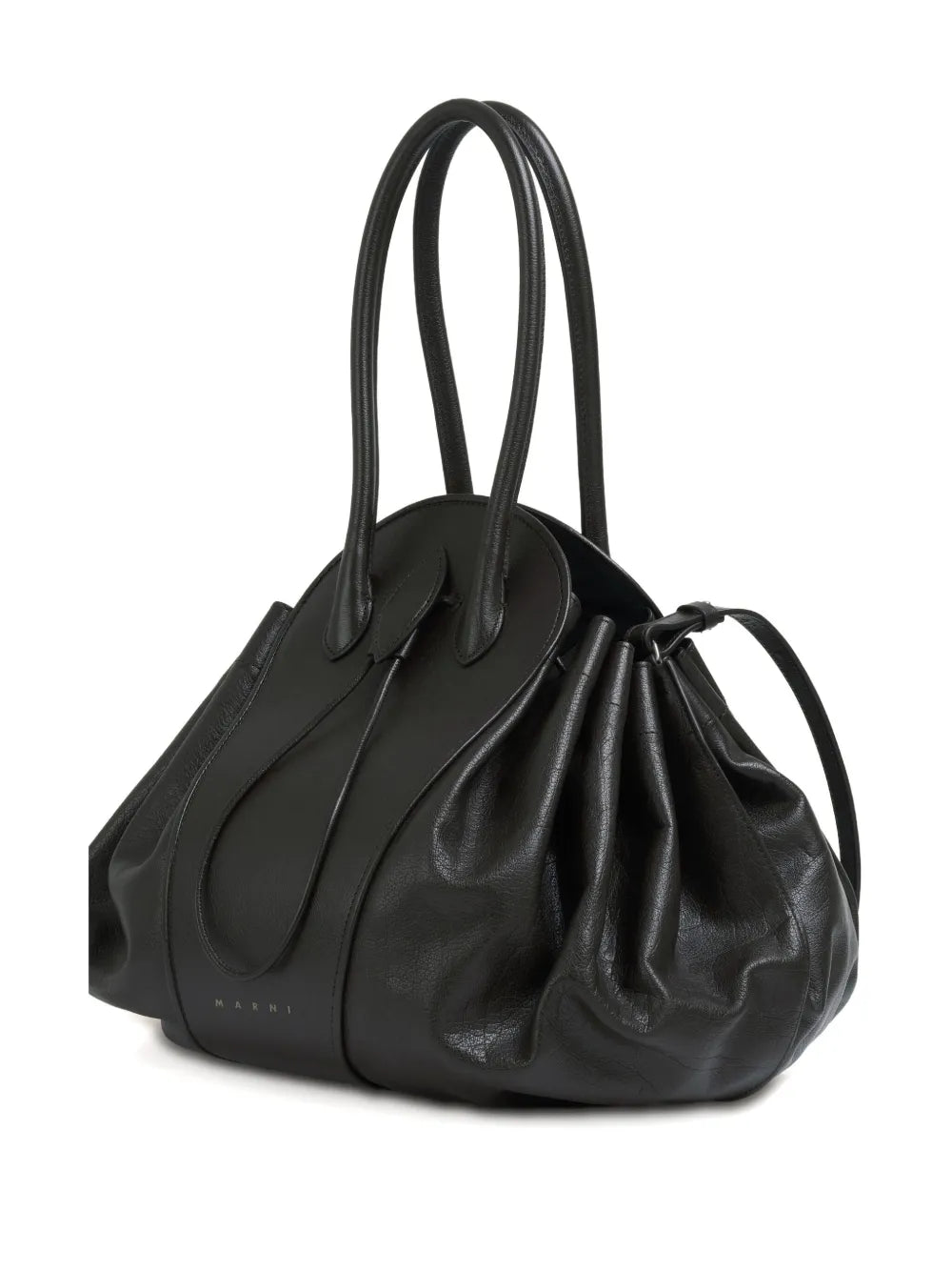 Marni Tubular Handle Tulipea Shoulder Bag — Same as shown — Size One Size — Back View