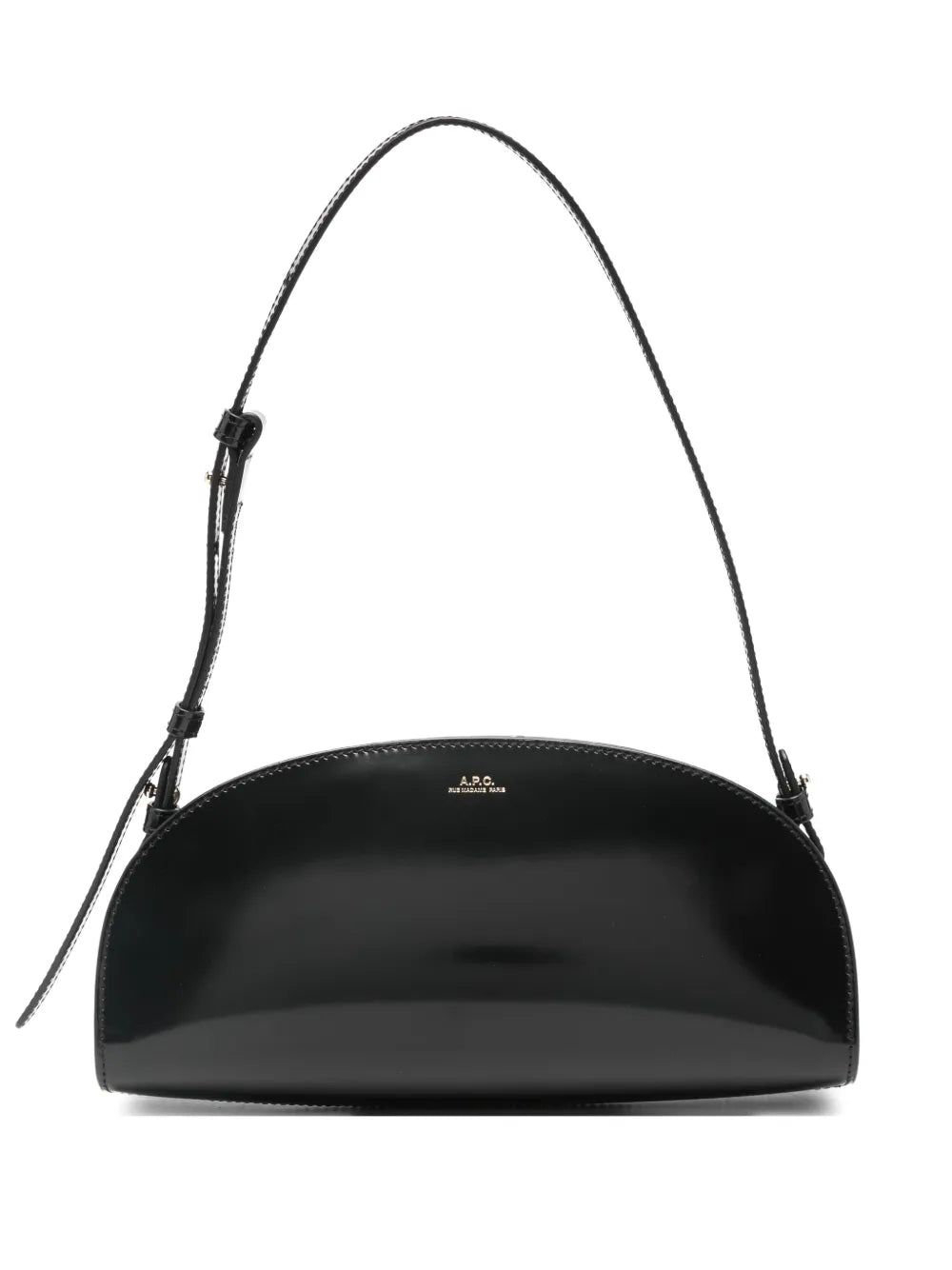 Apc Small Demi Lune Shoulder Bag — Same as shown — Size One Size — Front View
