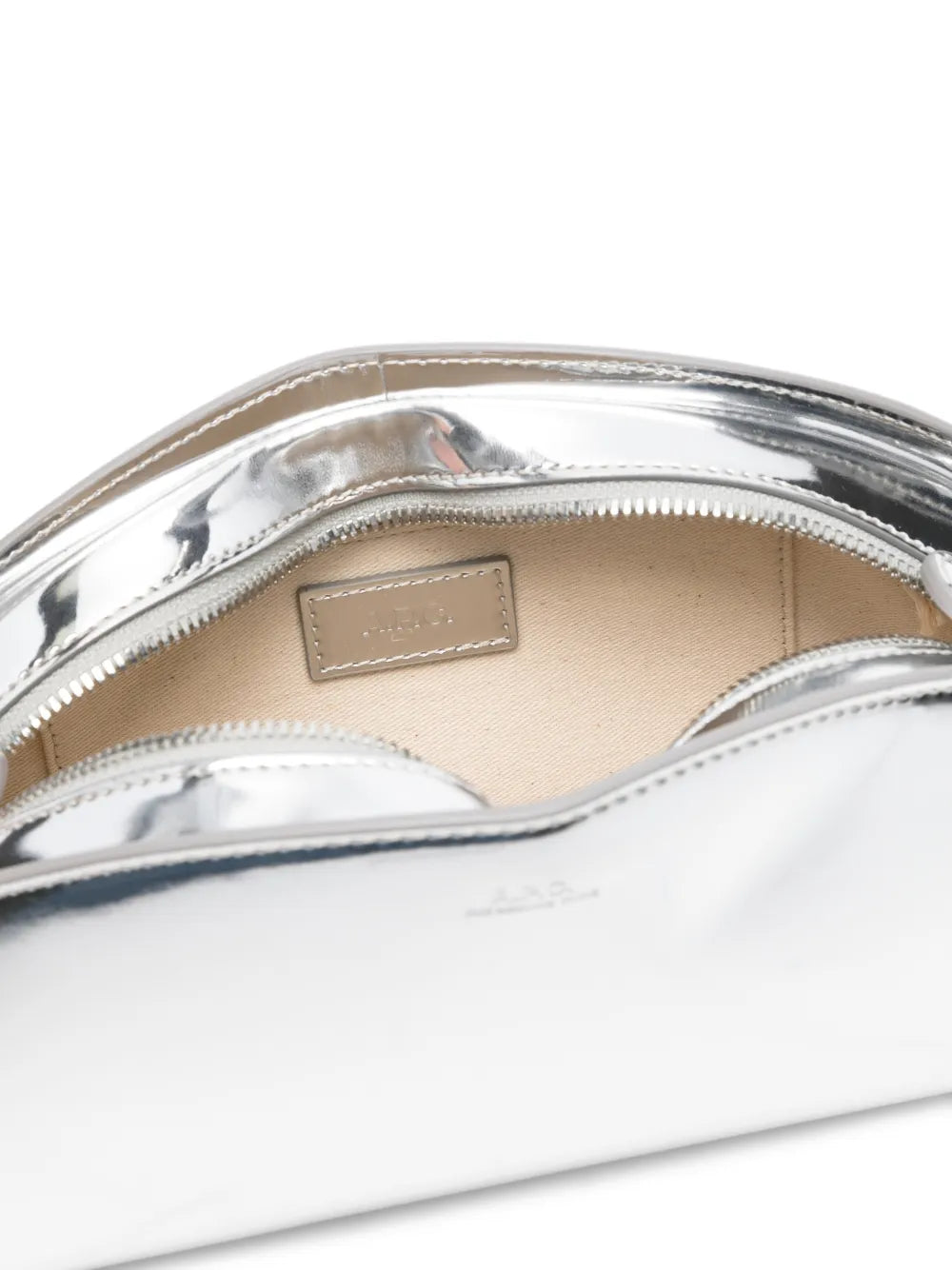 Apc Demi Lune Zip Shoulder Bag — Same as shown — Size One Size — Detail View