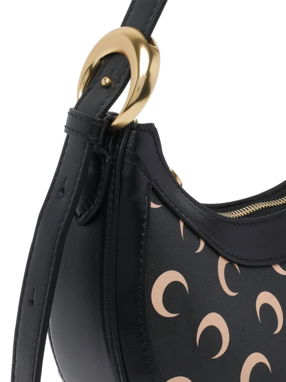 Marine Serre Mini Eclips Moon Print Shoulder Bag — Same as shown — Size One Size — Top View