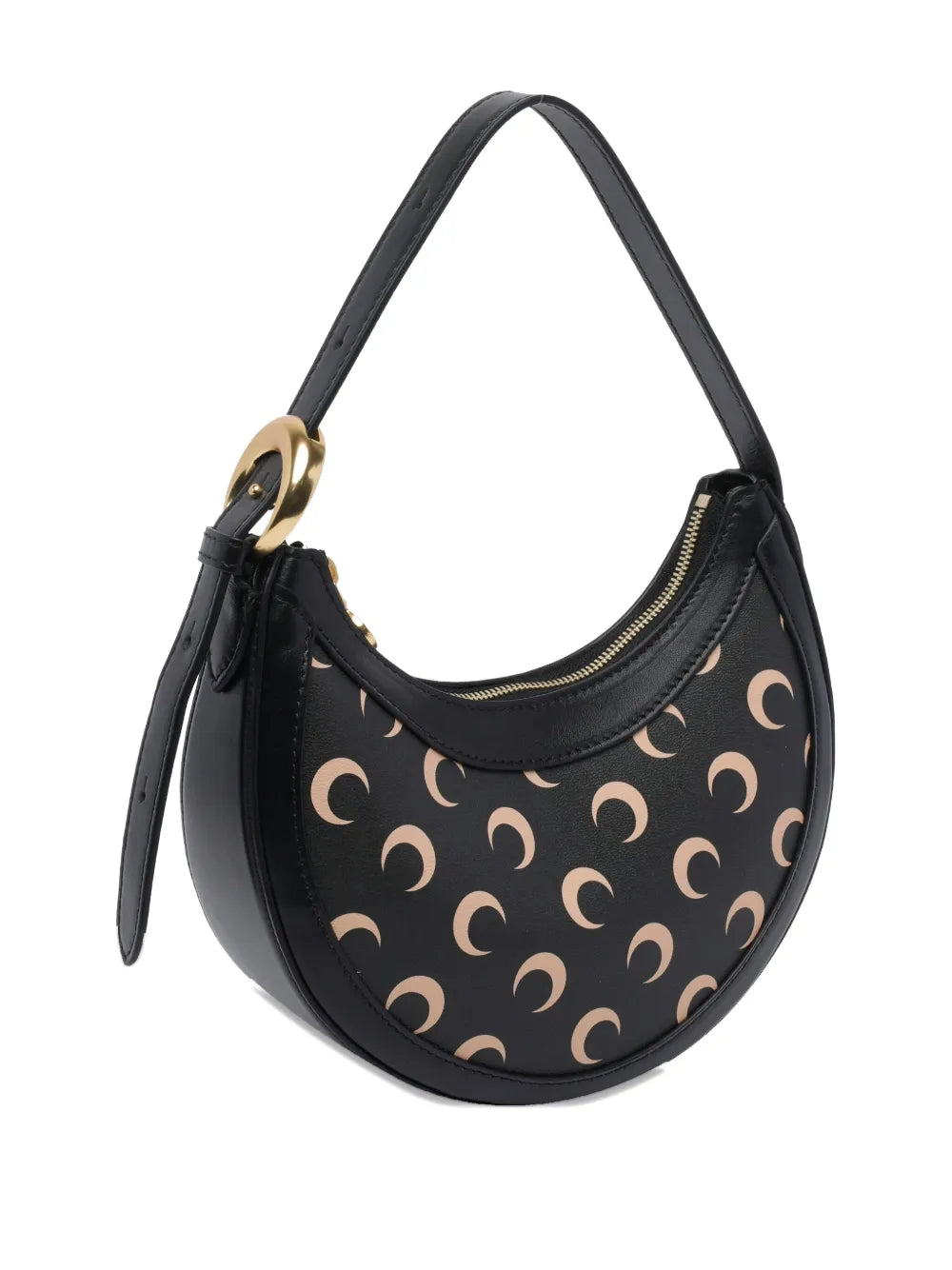 Marine Serre Mini Eclips Moon Print Shoulder Bag — Same as shown — Size One Size — Back View