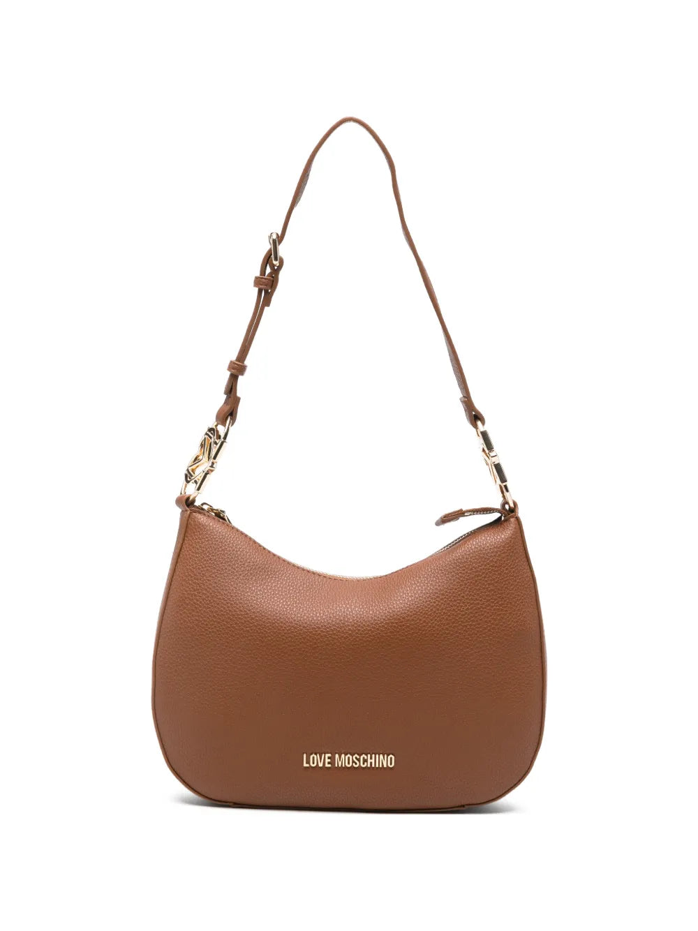 Love Moschino Logo Detail Shoulder Bag — Same as shown — Size One Size — Front View