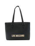 Love Moschino Logo Plaque Shoulder Bag — Same as shown — Size One Size — Front View
