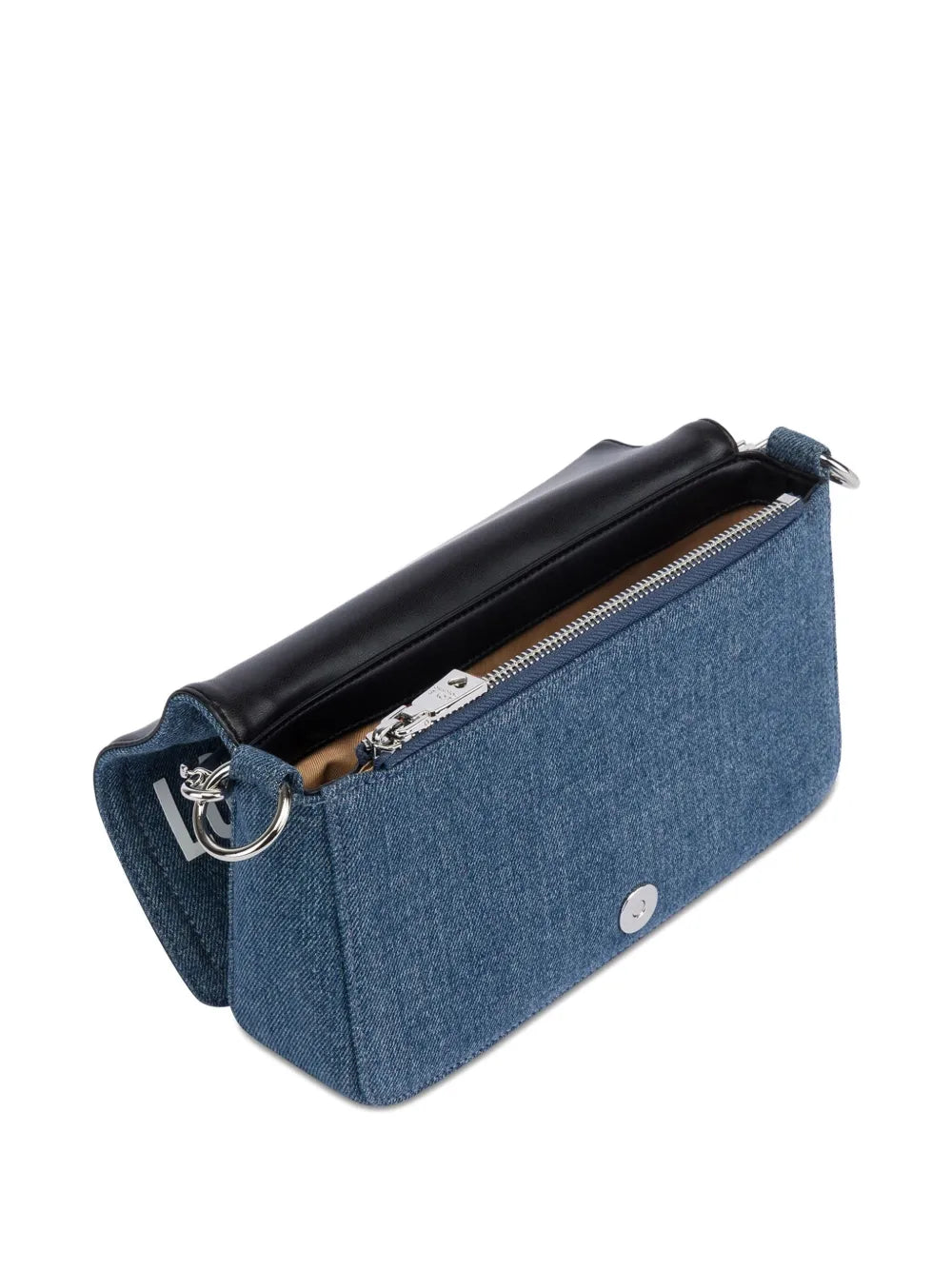 Love Moschino Zip Fastening Shoulder Bag — Same as shown — Size One Size — Back View