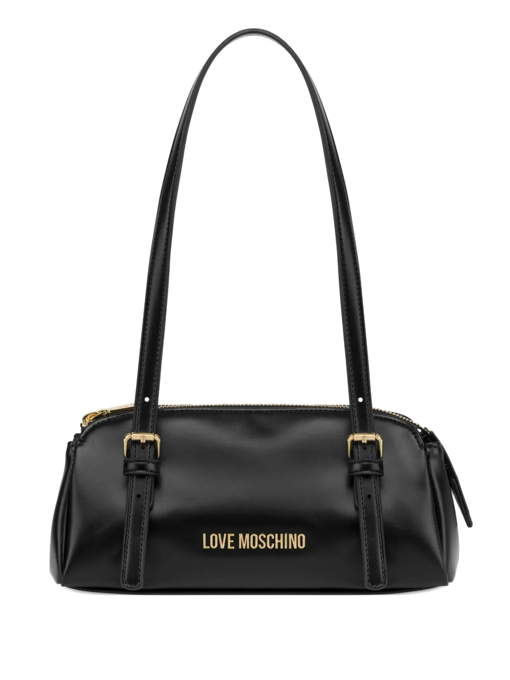 Love Moschino Buckle Shoulder Bag — Same as shown — Size One Size — Front View