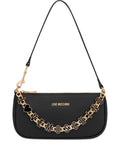 Love Moschino Logo Detail Shoulder Bag — Same as shown — Size One Size — Front View