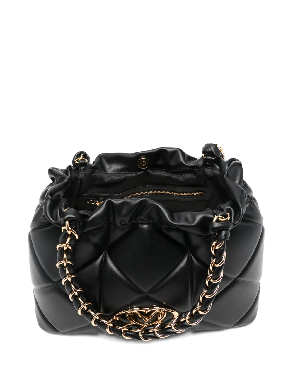 Love Moschino Quilted Chain Strap Shoulder Bag — Same as shown — Size One Size — Detail View