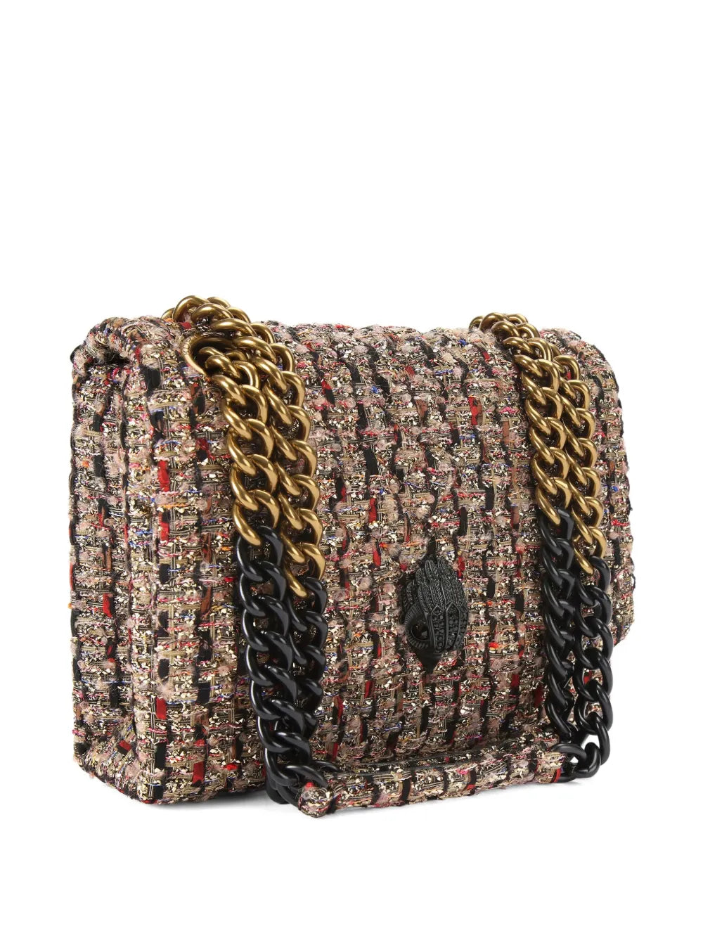 Kurt Geiger London Tweed Texture Shoulder Bag — Same as shown — Size One Size — Back View