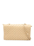 Bottega Veneta Pre Owned 2012 2025 Nappa Intrecciato Trio Pouch On Strap Shoulder Bag — Same as shown — Size One Size — Front View