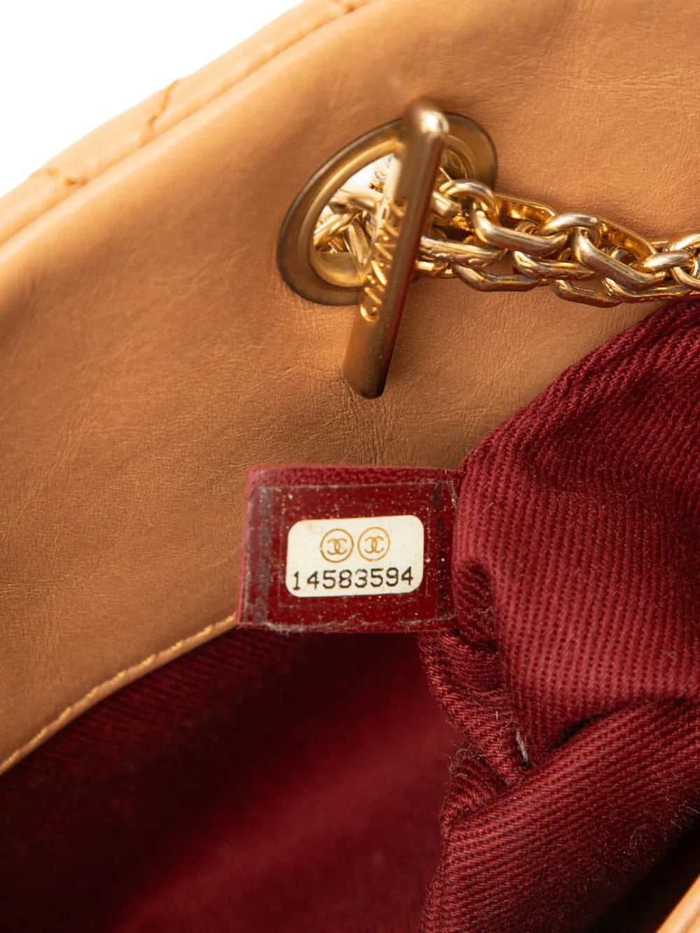 Chanel Pre Owned 2010 2011 Medium Lambskin Just Mademoiselle Bowling Bag Shoulder Bag — Same as shown — Size One Size — Lifestyle View