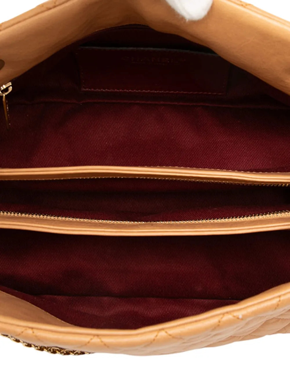 Chanel Pre Owned 2010 2011 Medium Lambskin Just Mademoiselle Bowling Bag Shoulder Bag — Same as shown — Size One Size — Detail View